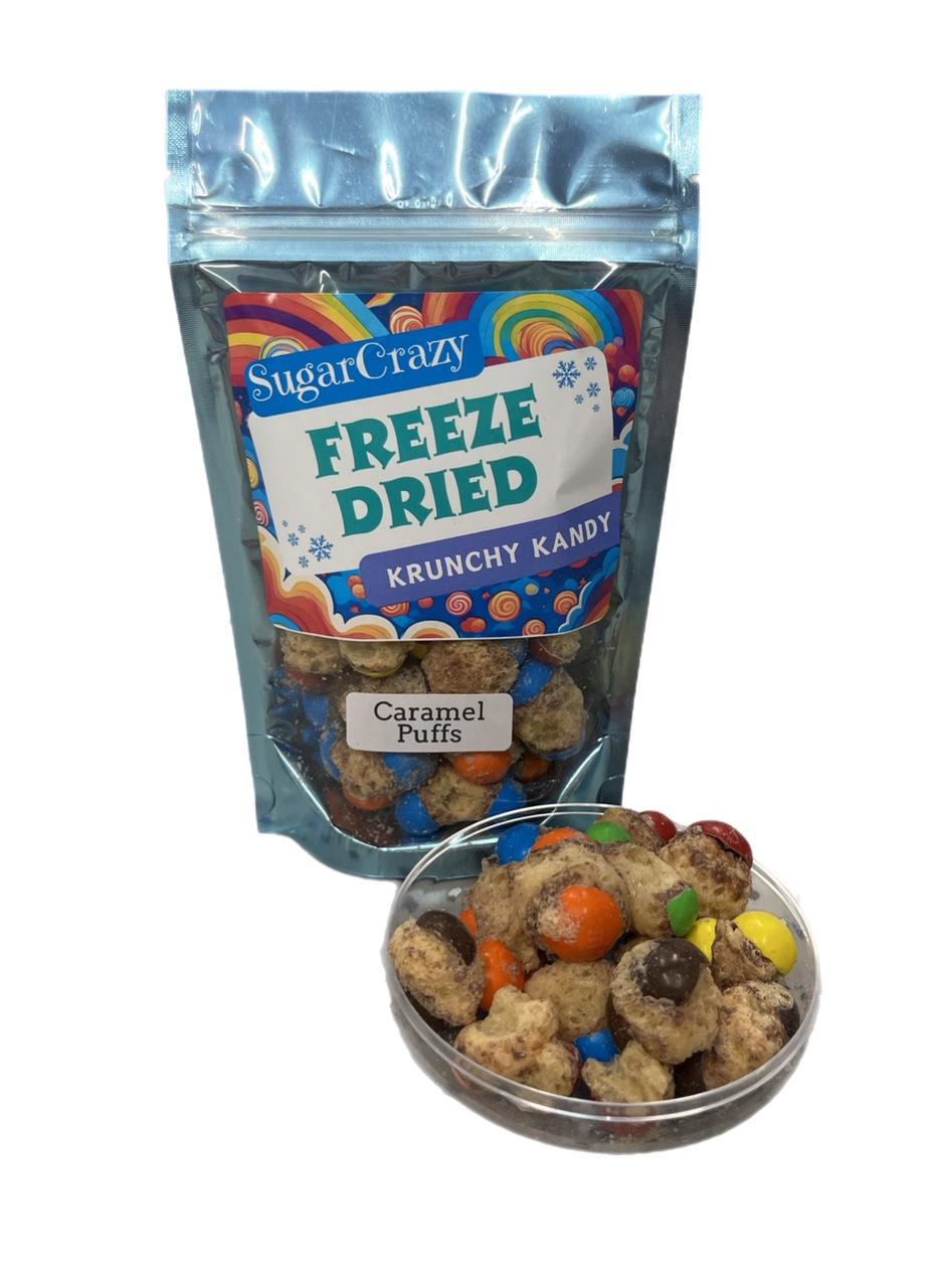 Freeze Dried Caramel Puffs