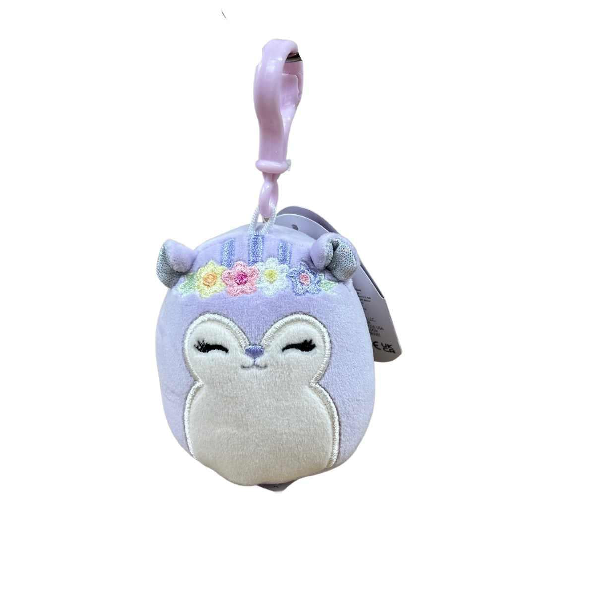 Sydnee Easter Squishmallow clip 3.5”